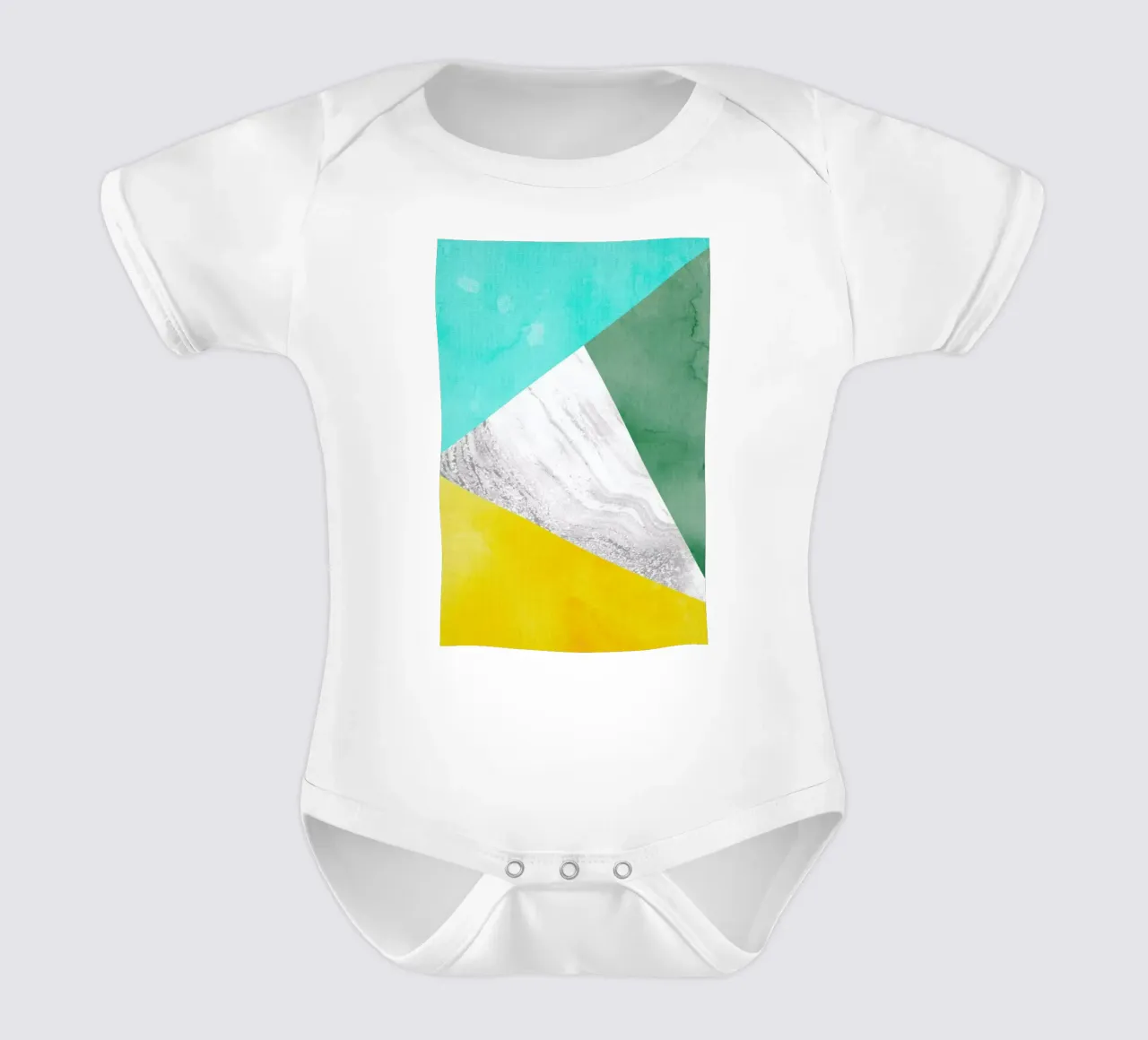 Print 08 body neonato maniche corte da Lila x Lola