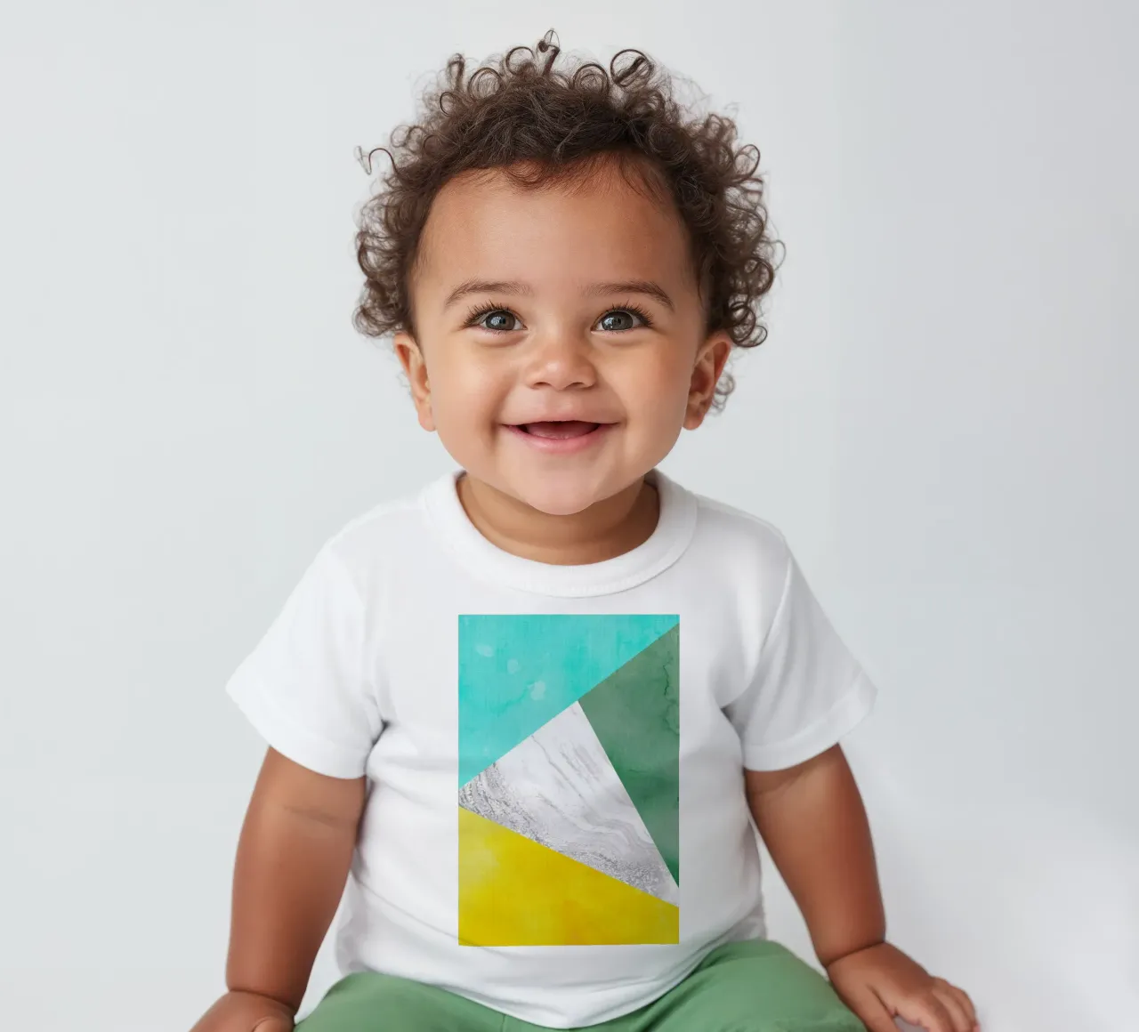 Print 08 camiseta de bebé de Lila x Lola