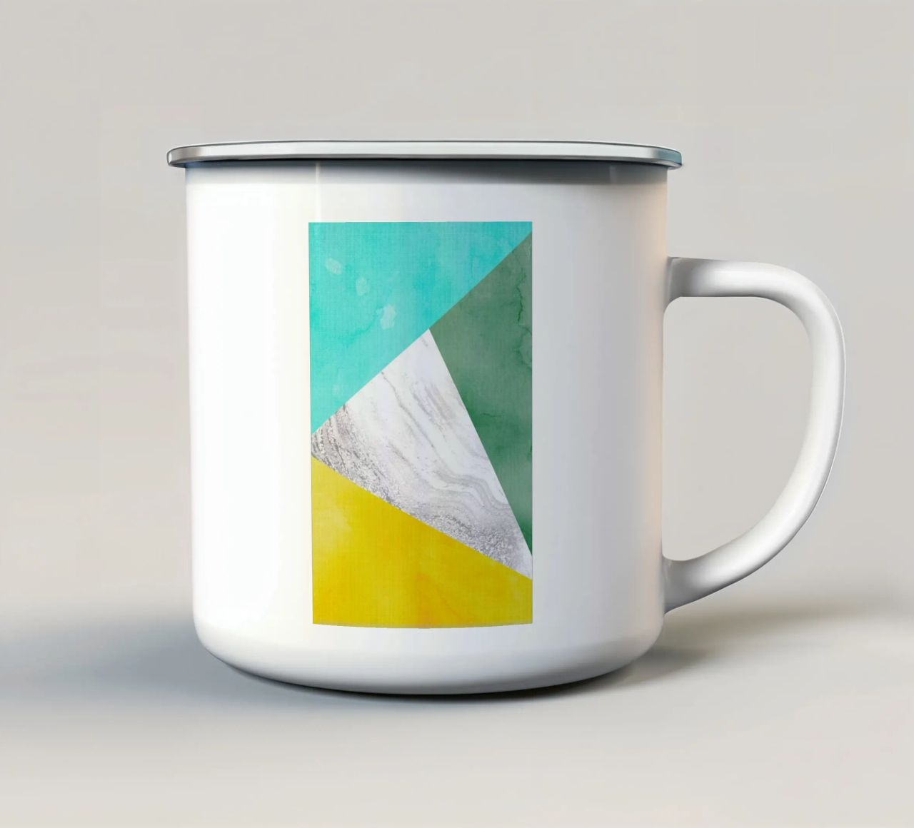 Print 08 tazza in smalto da Lila x Lola
