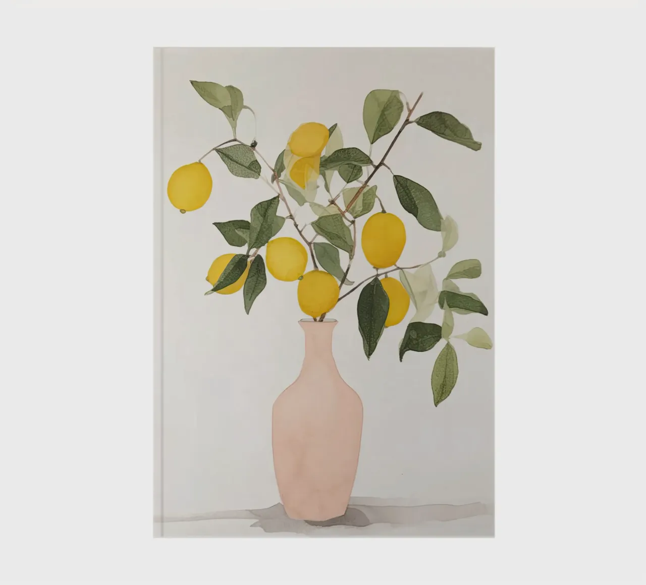 Lemon Elegancy notebook by DaarbyN