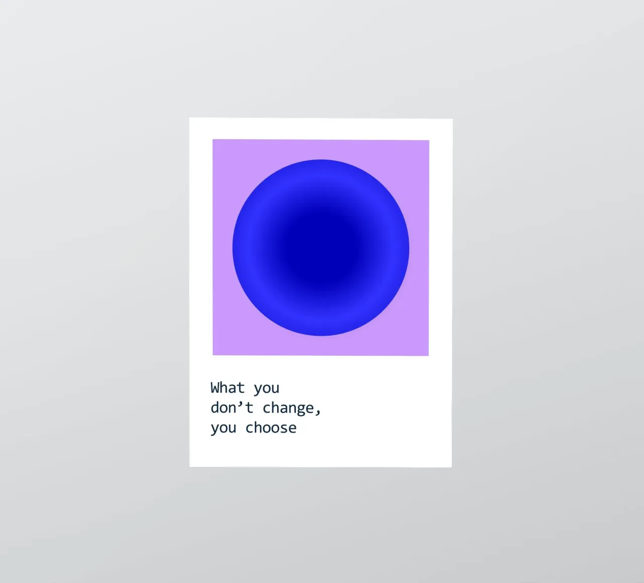 Was du nicht änderst, wählst du Sticker von B Art