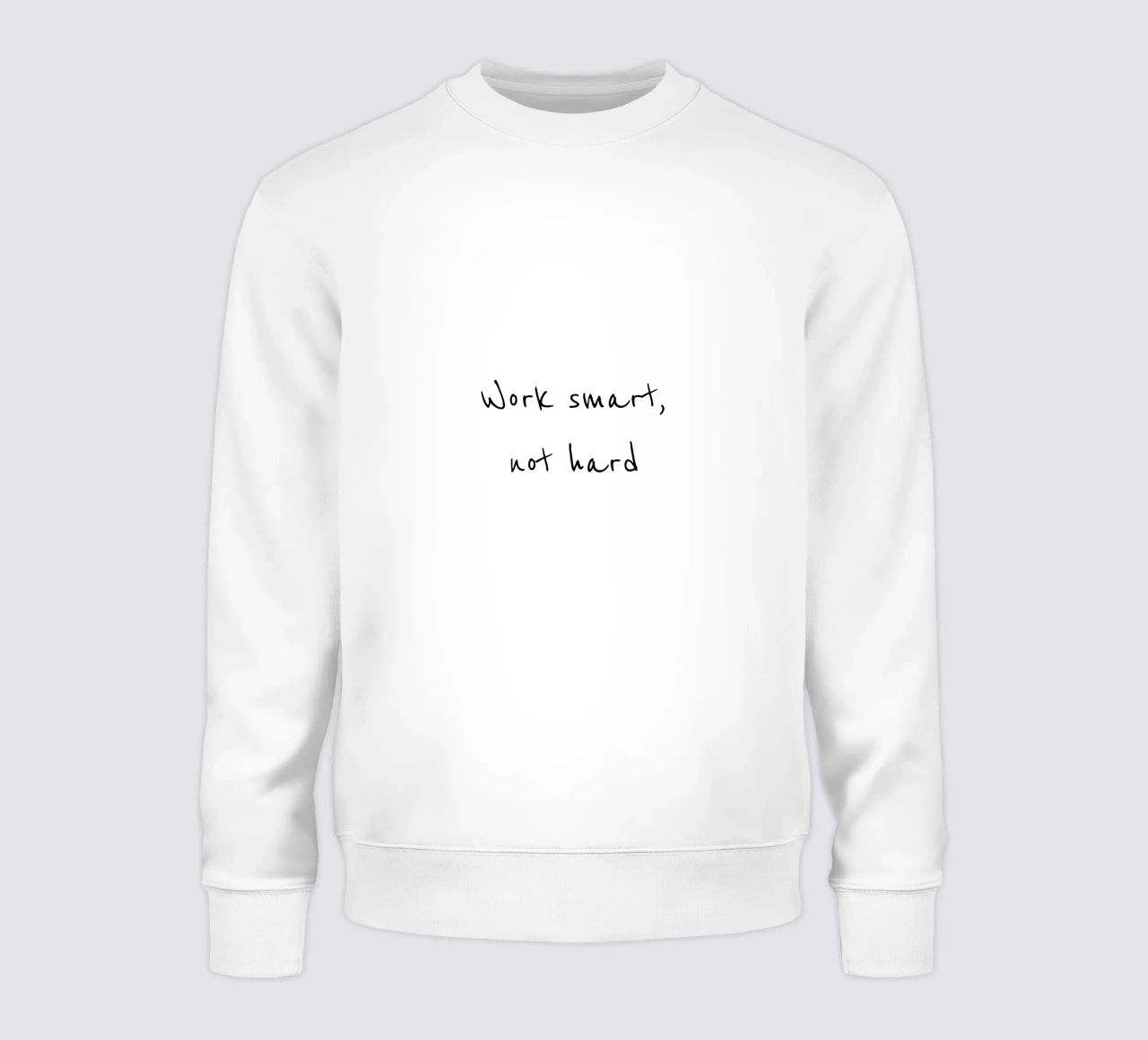 Work smart, not hard felpa da B Art