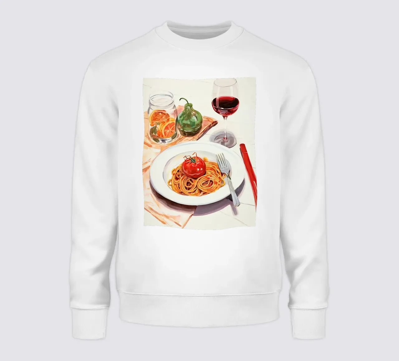 Spaghetti Delight felpa da DaarbyN