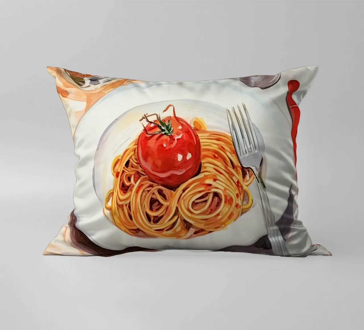Spaghetti Delight cuscino da DaarbyN