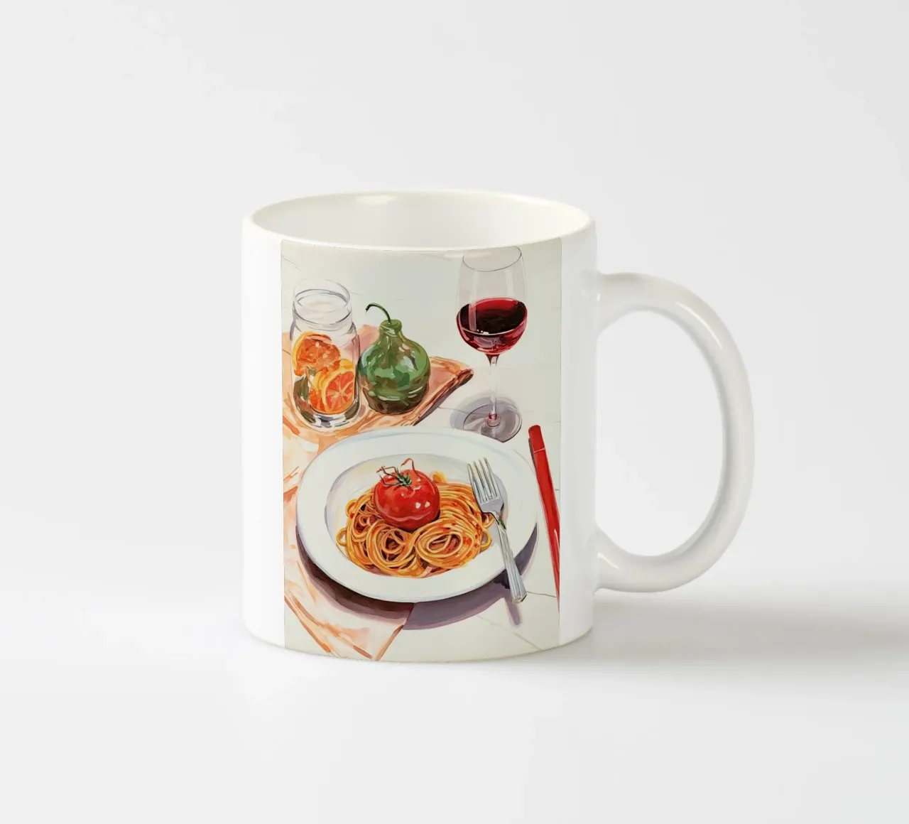 Spaghetti Delight tazza in ceramica da DaarbyN