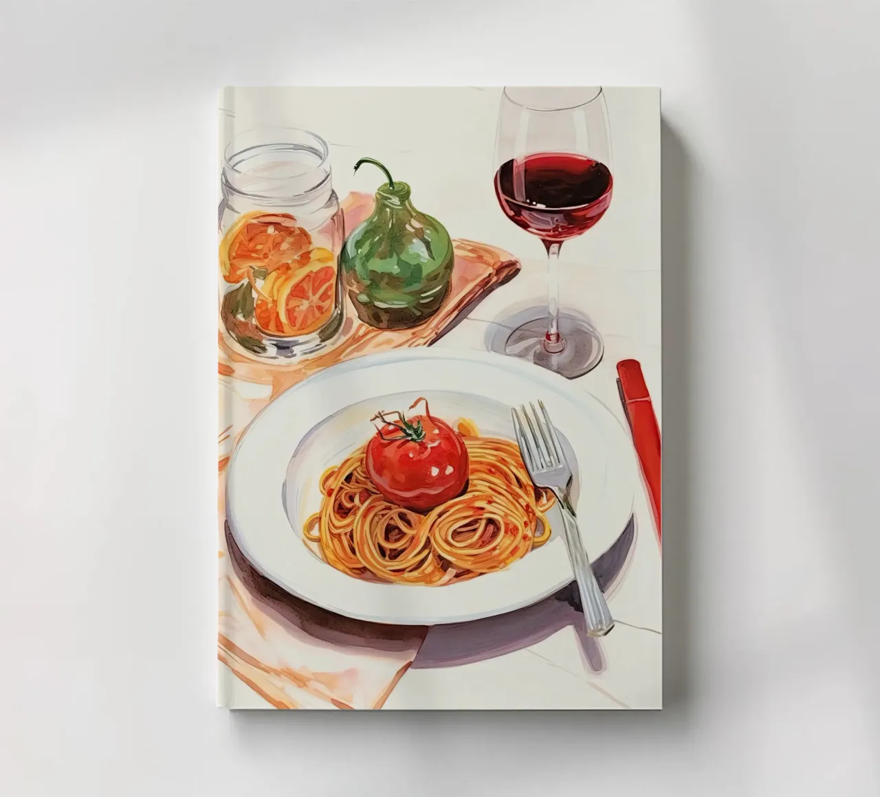 Spaghetti Delight notebook by DaarbyN