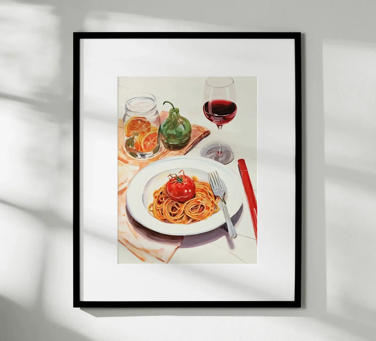 Spaghetti Delight poster da DaarbyN