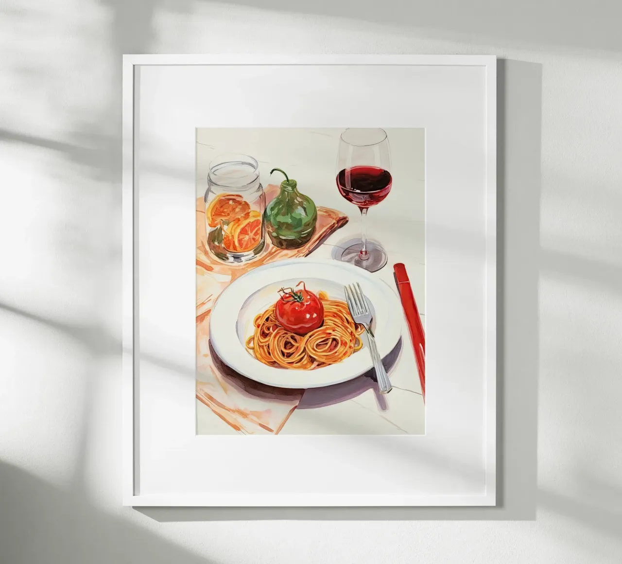 Spaghetti Delight poster da DaarbyN