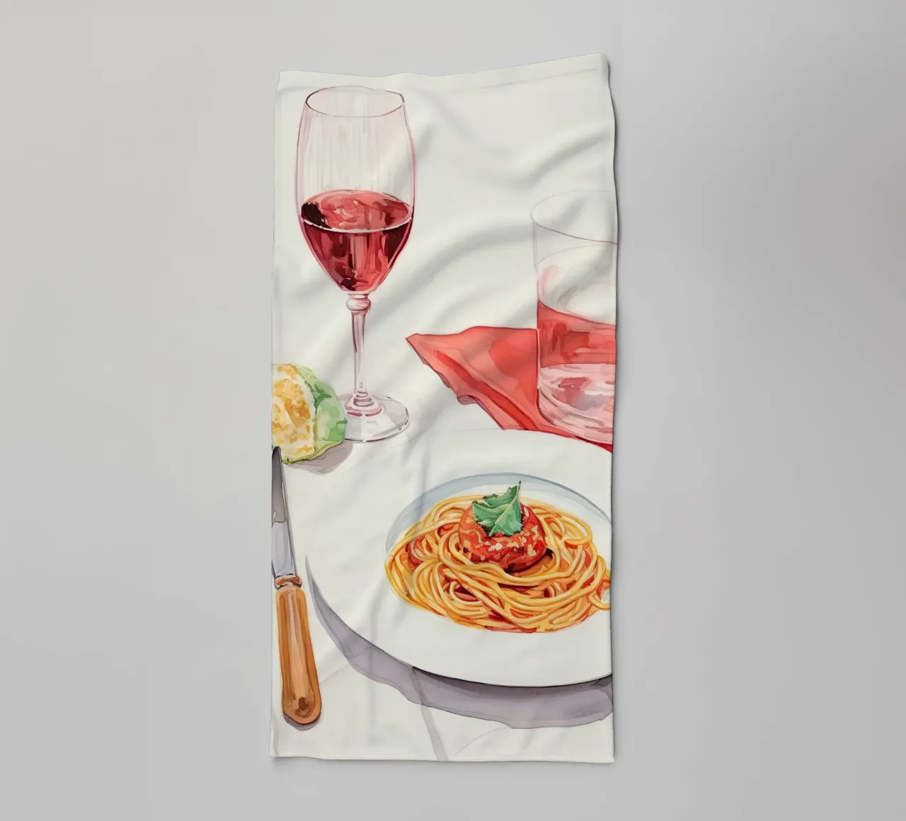 Italian Simplicity towel by DaarbyN
