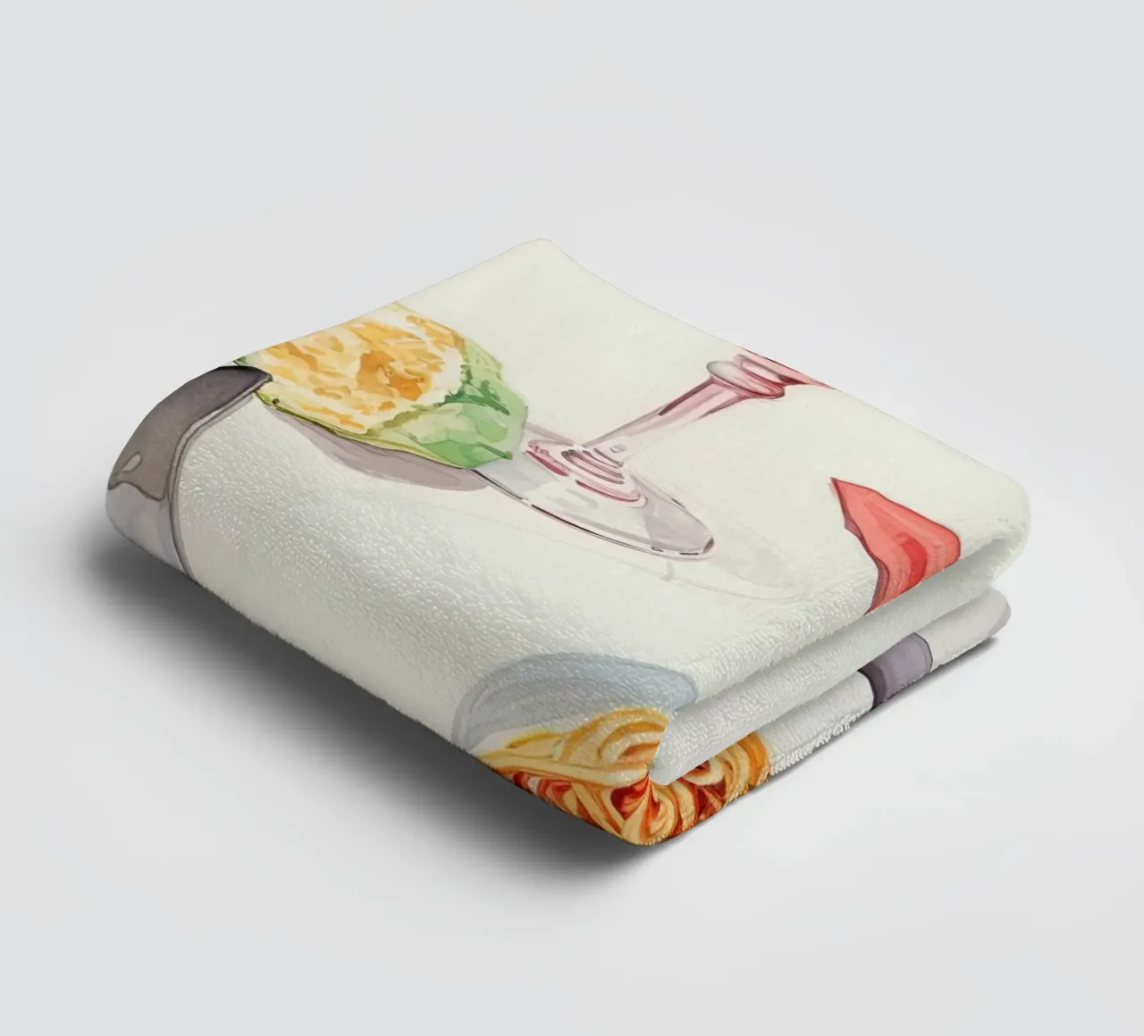 Italian Simplicity towel by DaarbyN