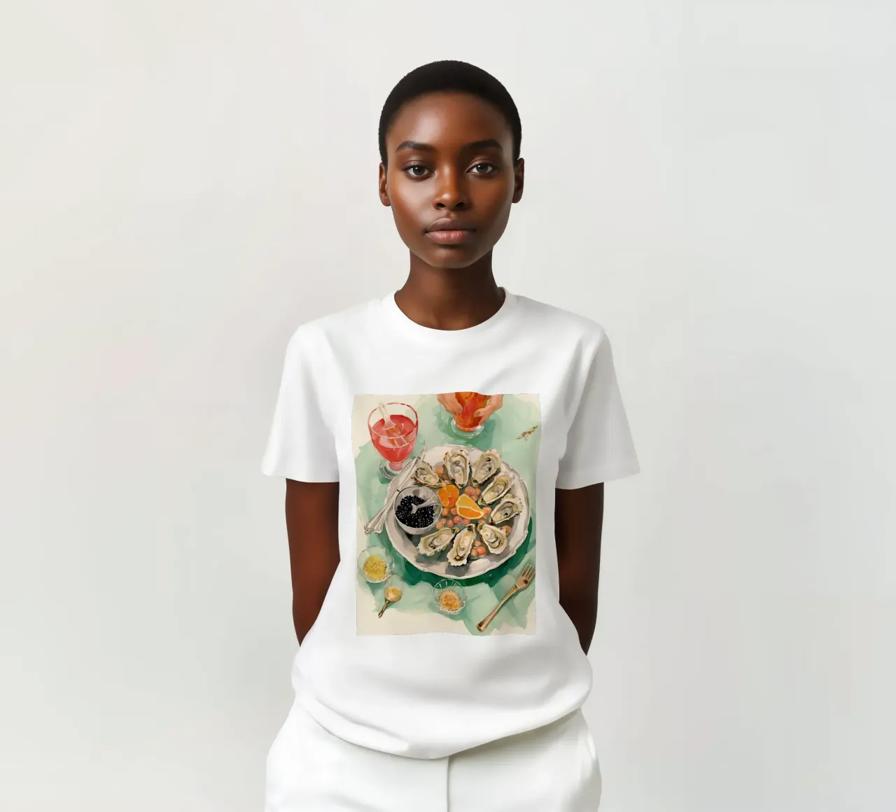 Ostriche t-shirt da DaarbyN