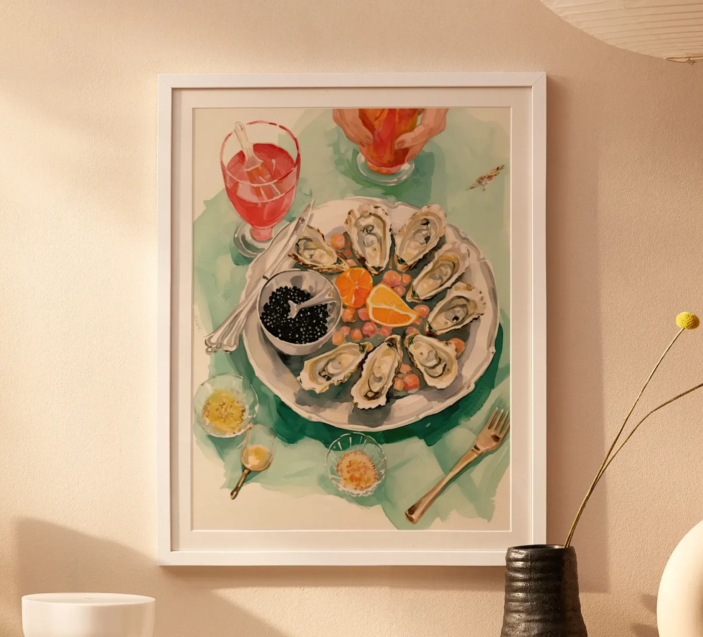 Oysters poster by DaarbyN