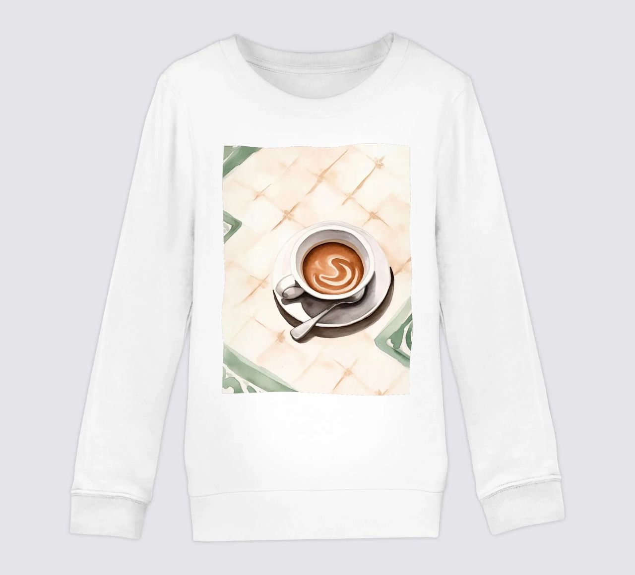 Tazza di caffè felpa bambino da DaarbyN