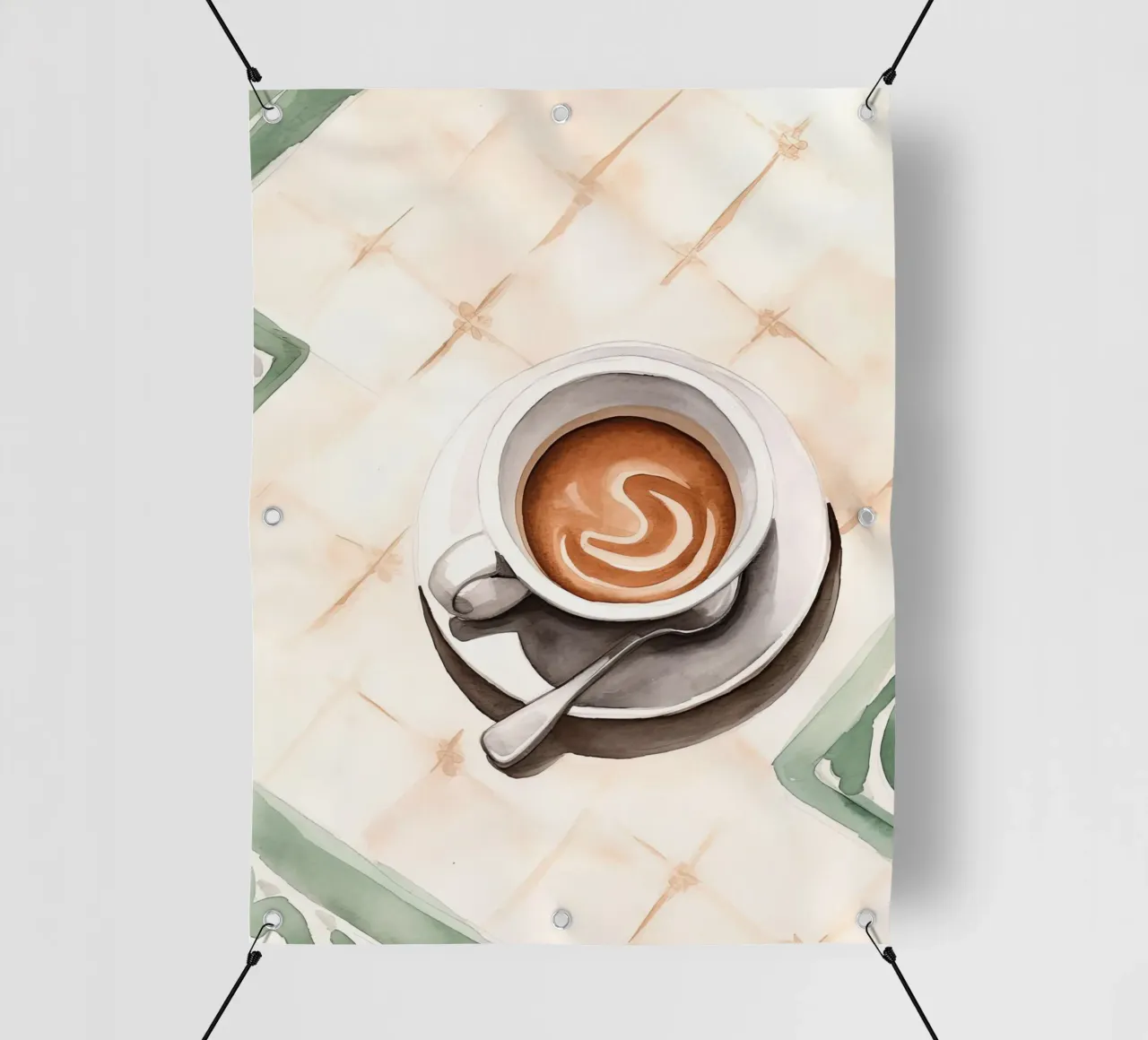 Tazza di caffè telo in pvc da DaarbyN