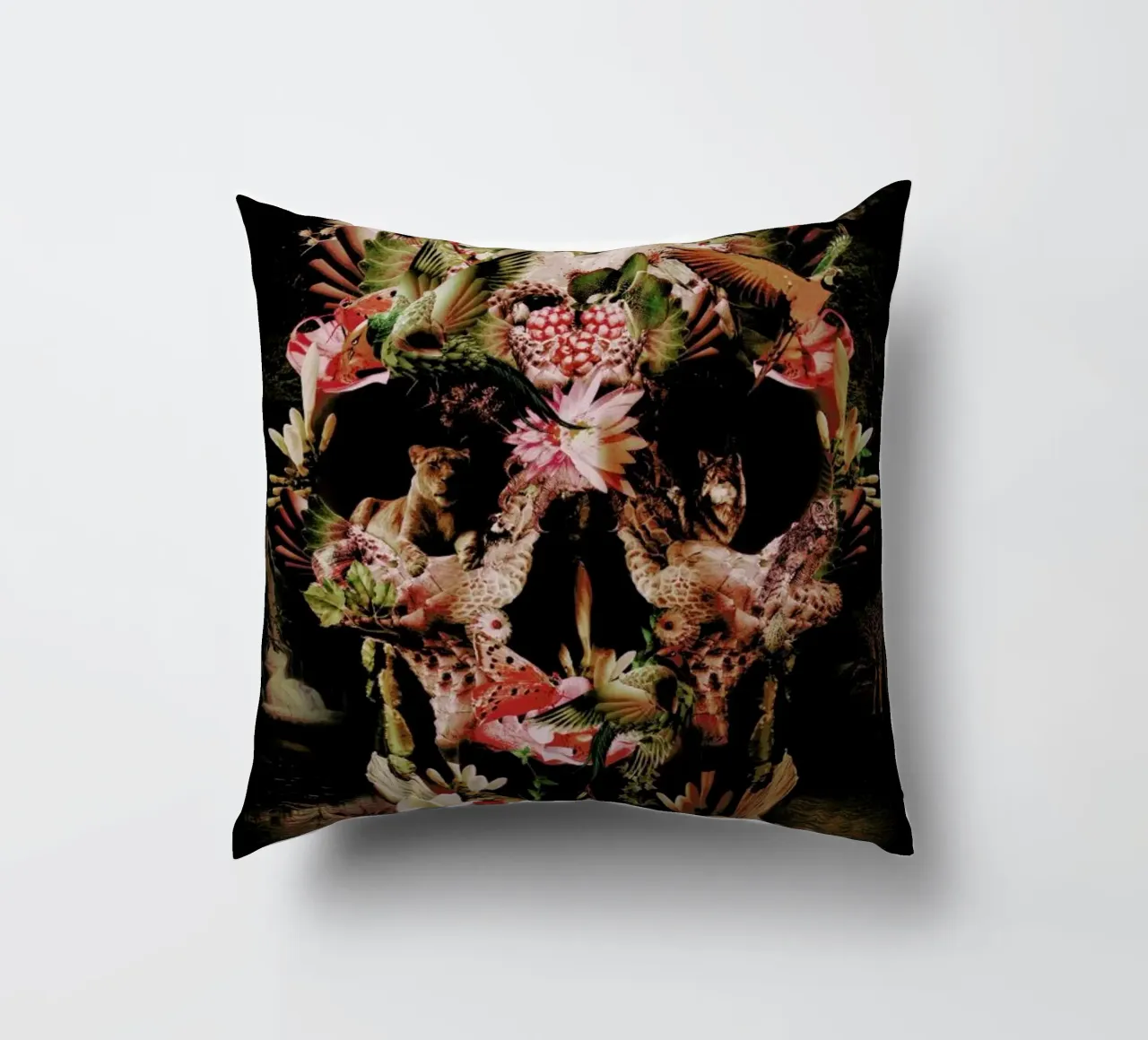 Jungle Skull cuscino da Ali Gulec