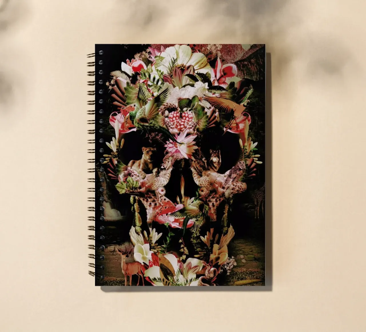 Jungle Skull Ringbuch von Ali Gulec