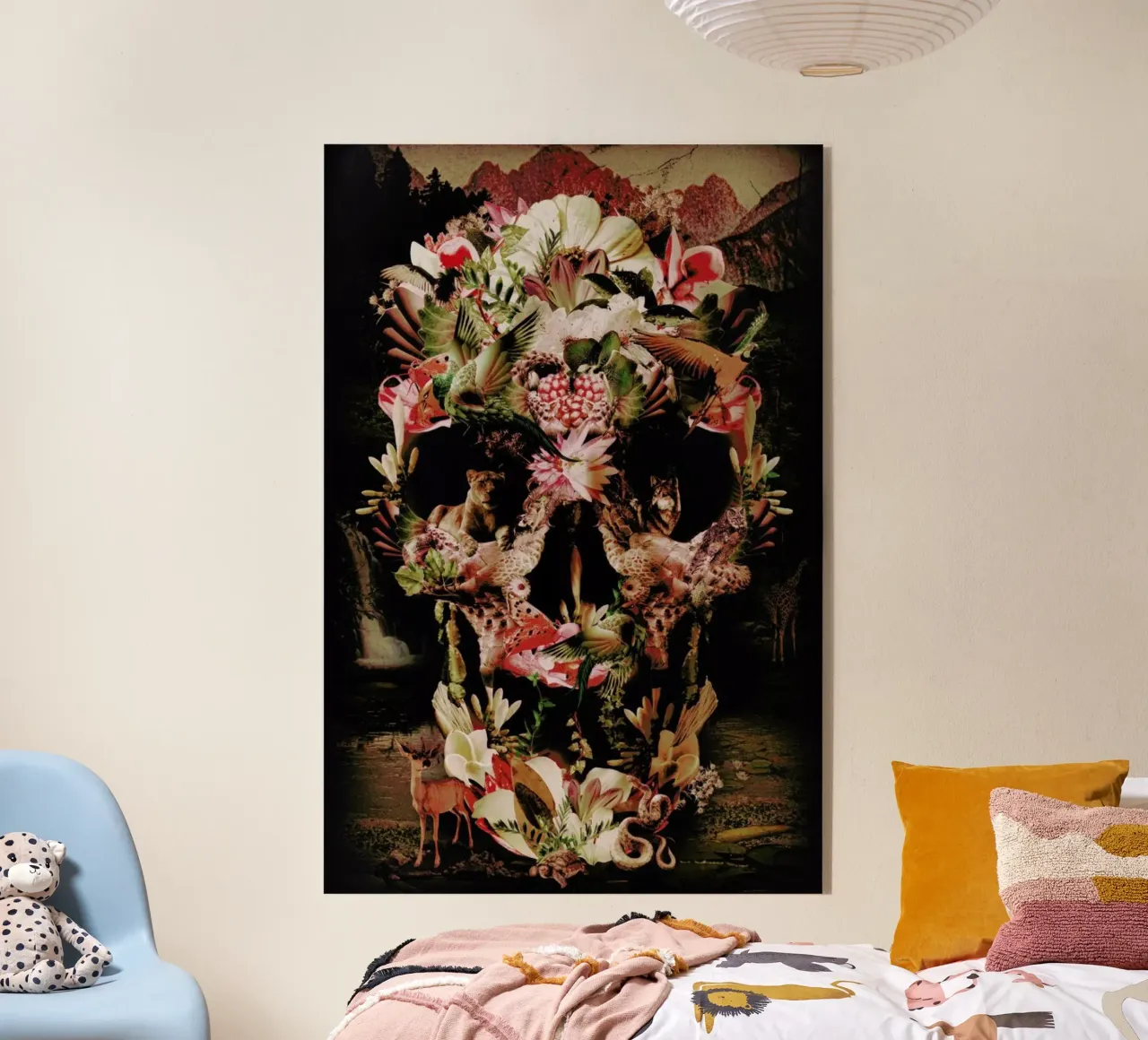 Jungle Skull plexiglass da Ali Gulec