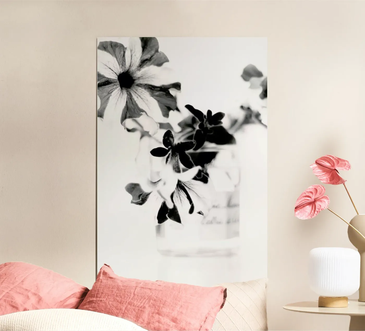 Petunias poster da Ingrid Beddoes