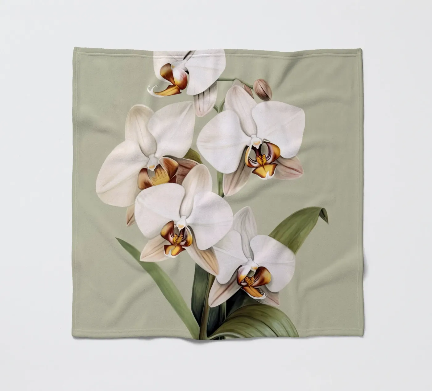 Orchideen Fleecedecke von DaarbyN