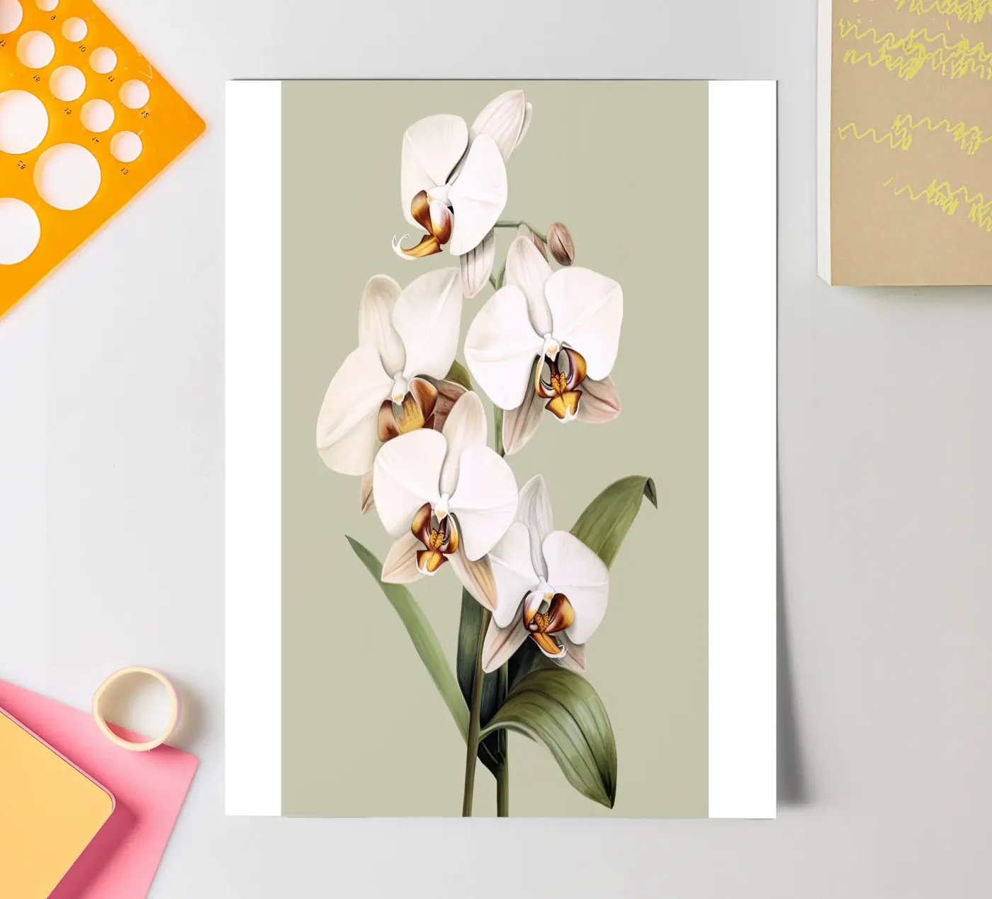 Orchids sticker sheet by DaarbyN