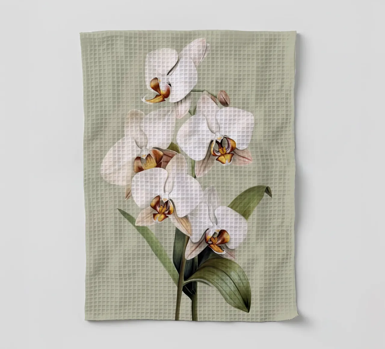 Orchidee canovaccio da cucina da DaarbyN