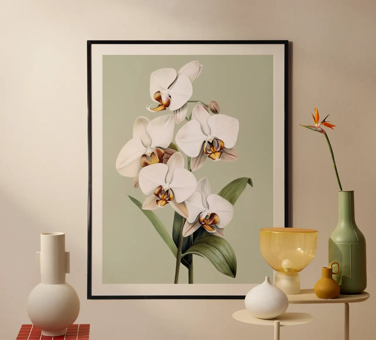 Orchidee carta hahnemühle da DaarbyN