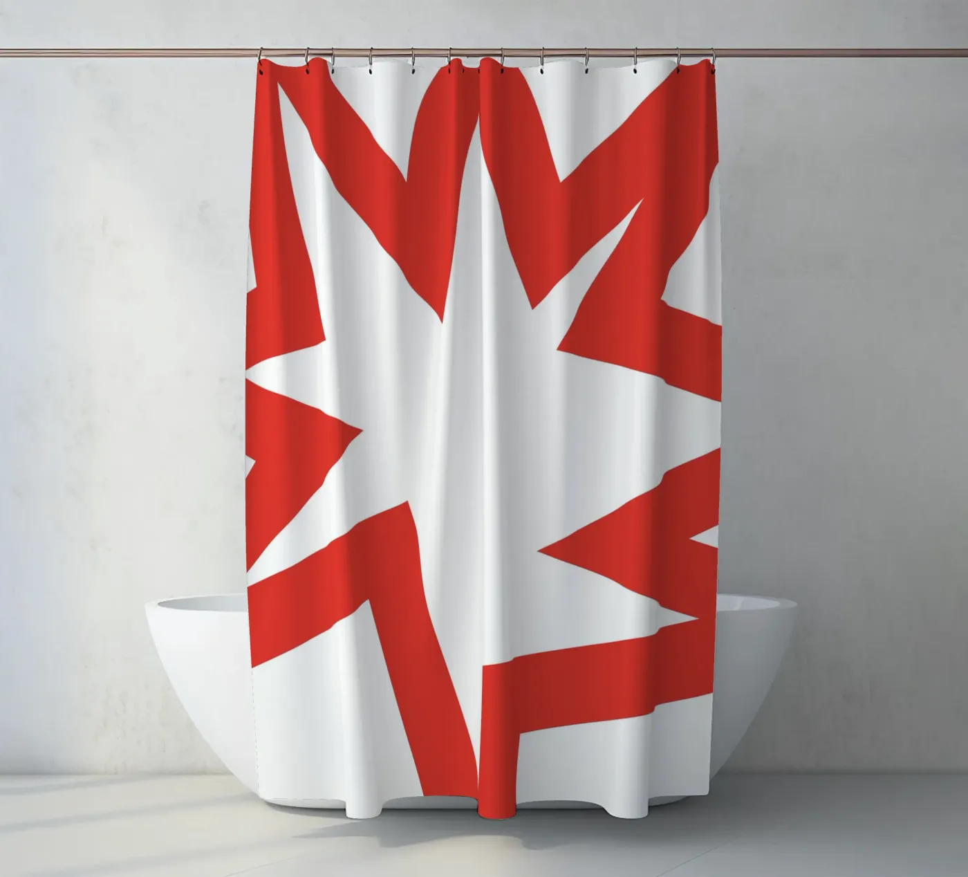 Background explode war shower curtain by galihstudio