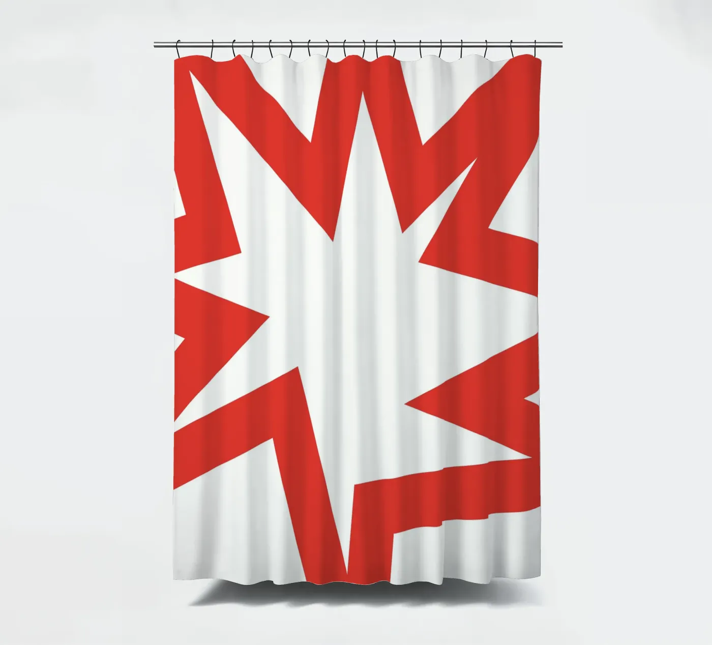 Background explode war shower curtain by galihstudio