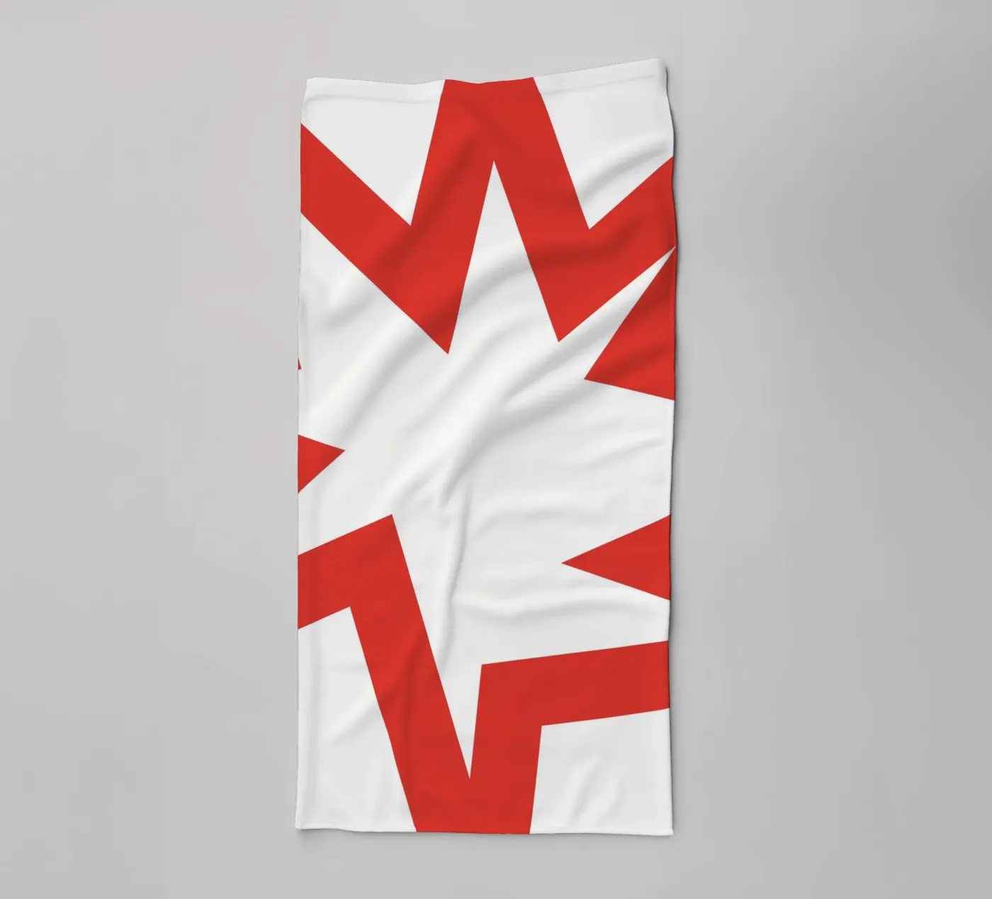 Achtergrond ontplof oorlog badhanddoek van galihstudio