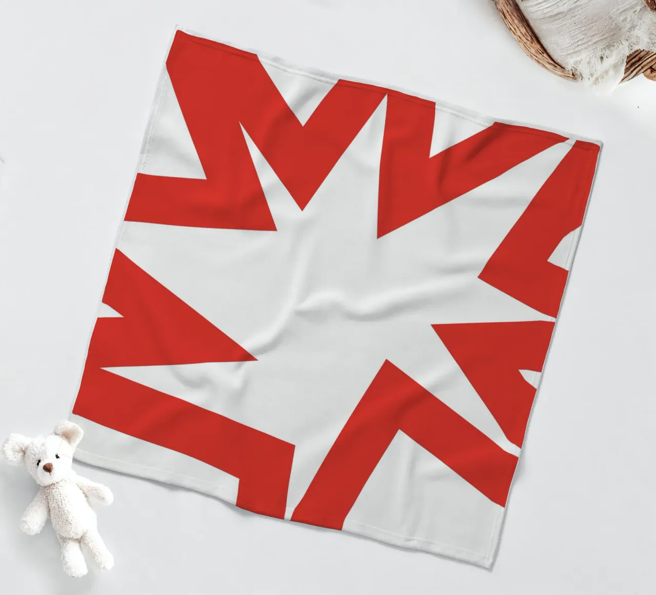 Background explode war fleece blanket by galihstudio