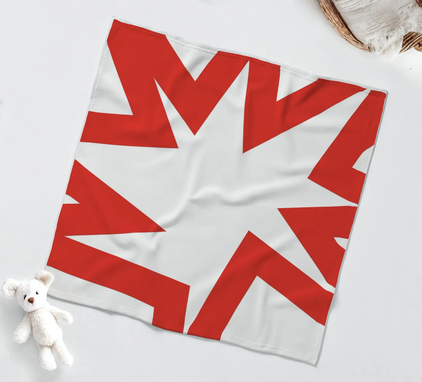 Background explode war fleece blanket by galihstudio