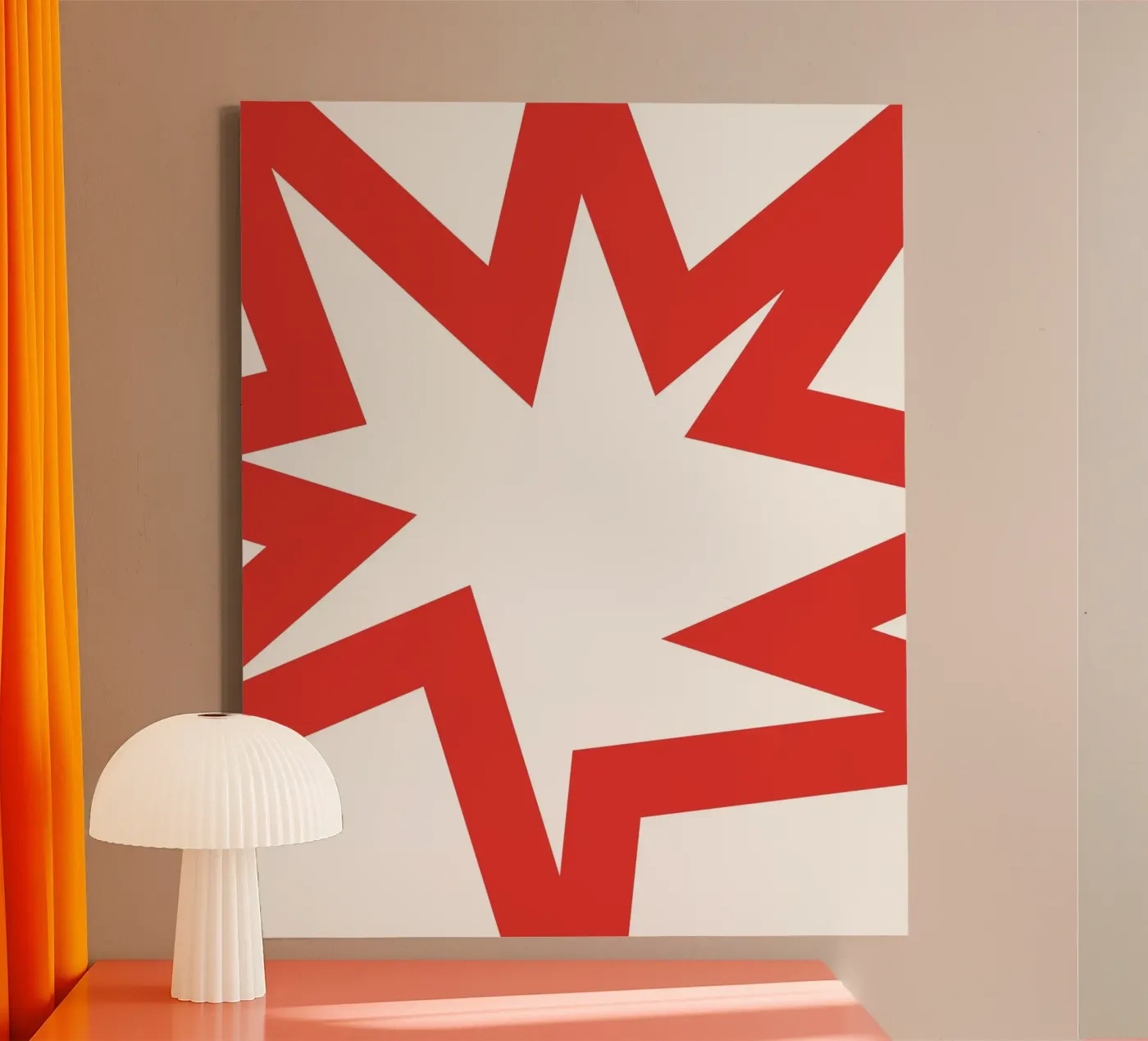 Background explode war canvas by galihstudio