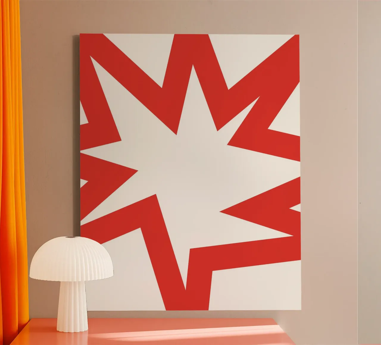 Background explode war canvas by galihstudio