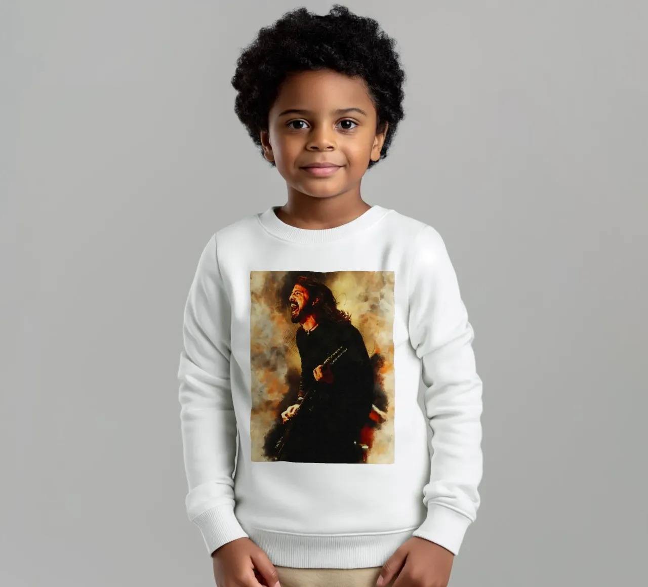 Sbaffo di Dave Grohl felpa bambino da Gunawan Rb