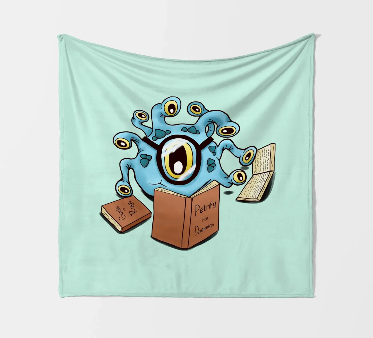 Beholder apprentice fleece blanket by Loobs
