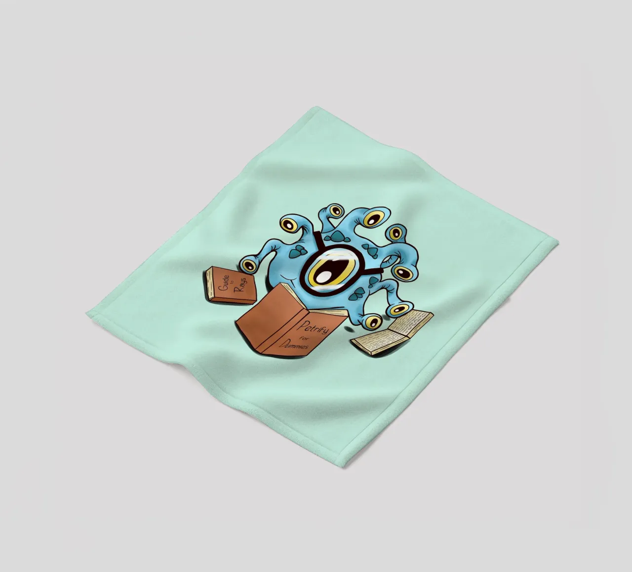 Beholder apprentice fleece blanket by Loobs