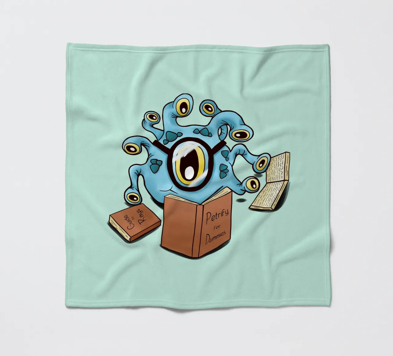 Beholder apprentice fleece blanket by Loobs