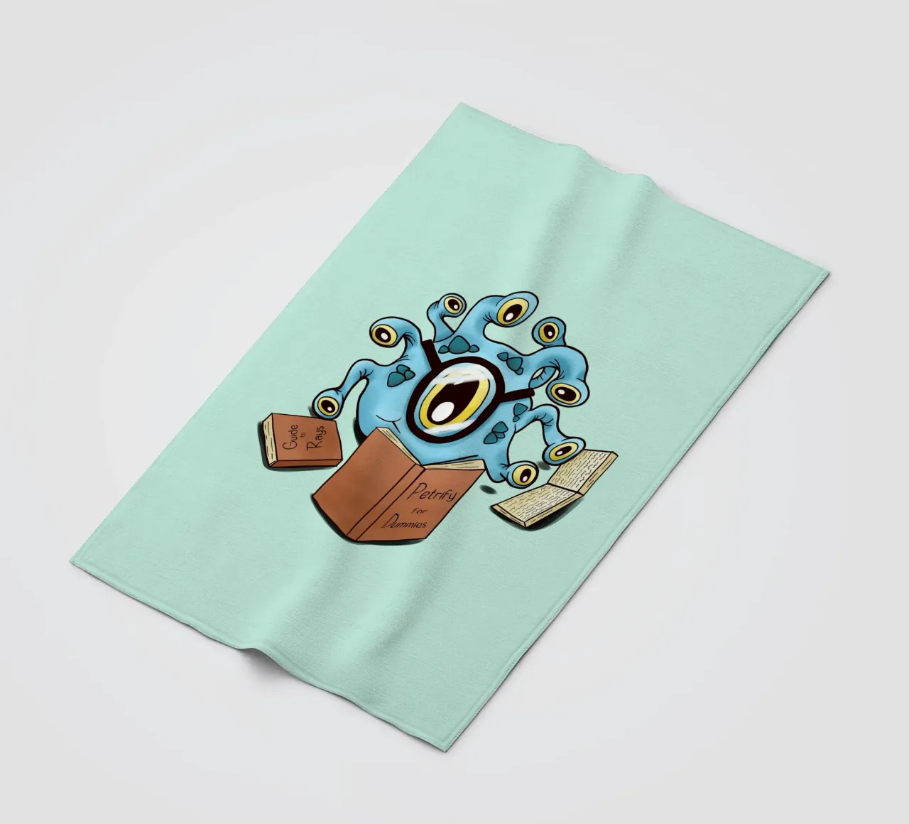Beholder apprentice fleece blanket by Loobs