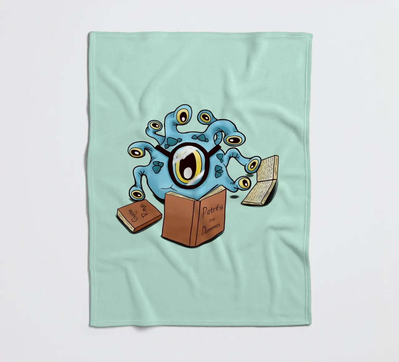 Beholder apprentice fleece blanket by Loobs