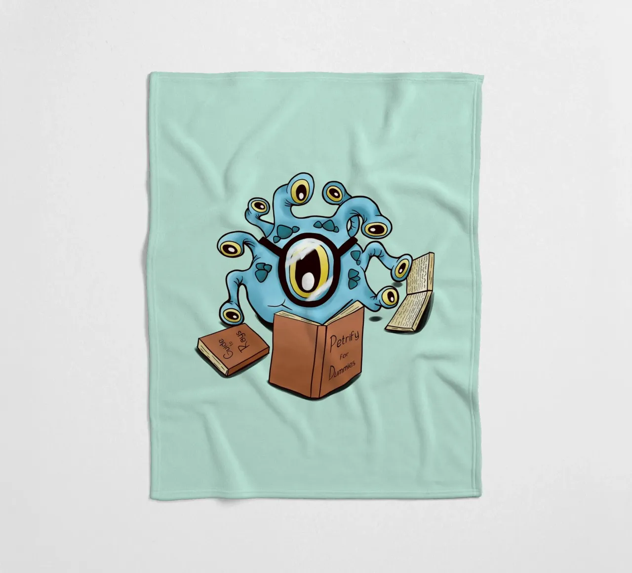 Beholder apprentice fleece blanket by Loobs
