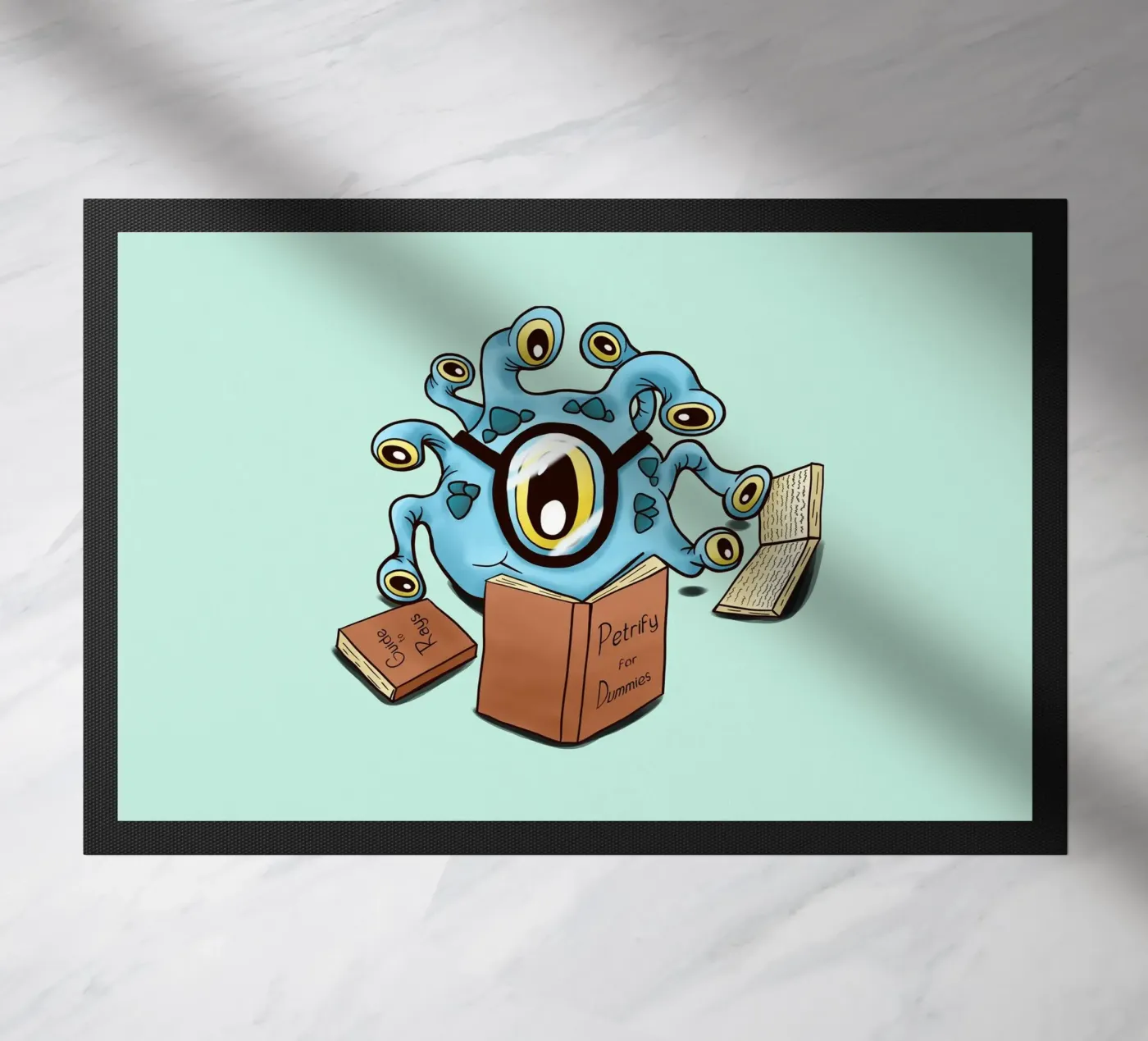 Beholder apprentice doormat by Loobs