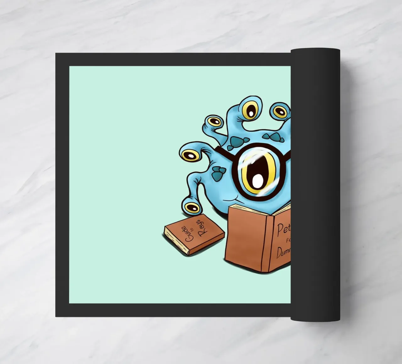 Beholder apprentice doormat by Loobs