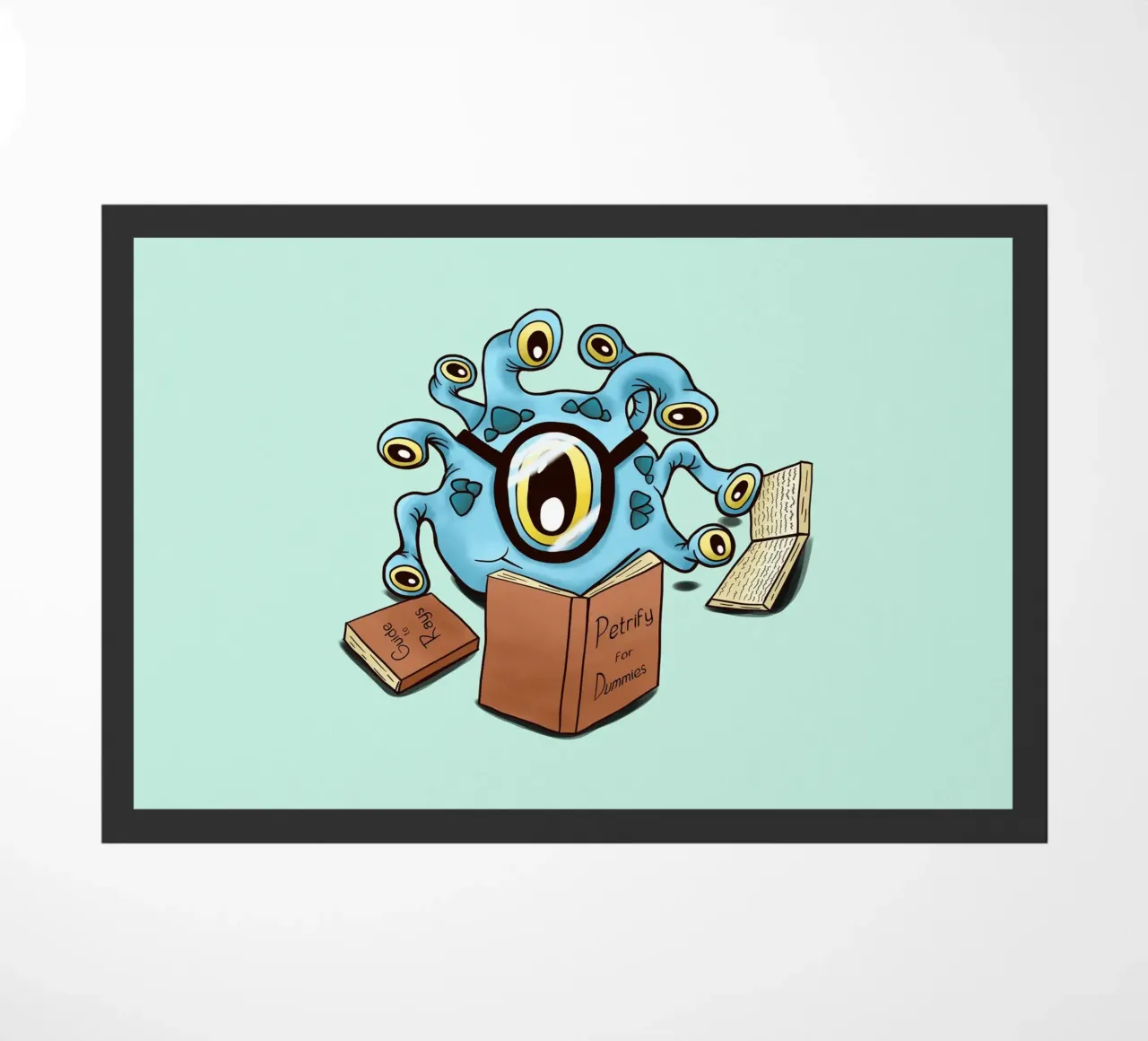 Beholder apprentice doormat by Loobs