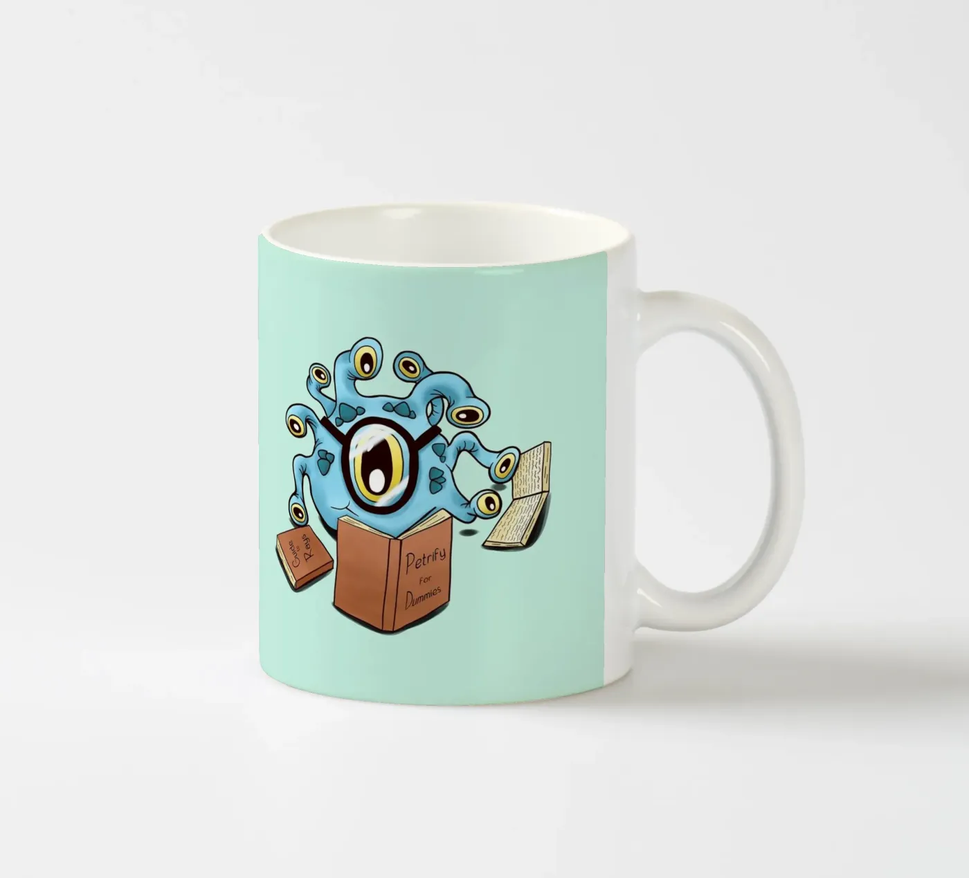 Beholder apprentice ceramic mug by Loobs