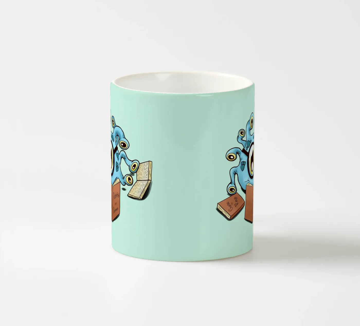 Beholder apprentice ceramic mug by Loobs