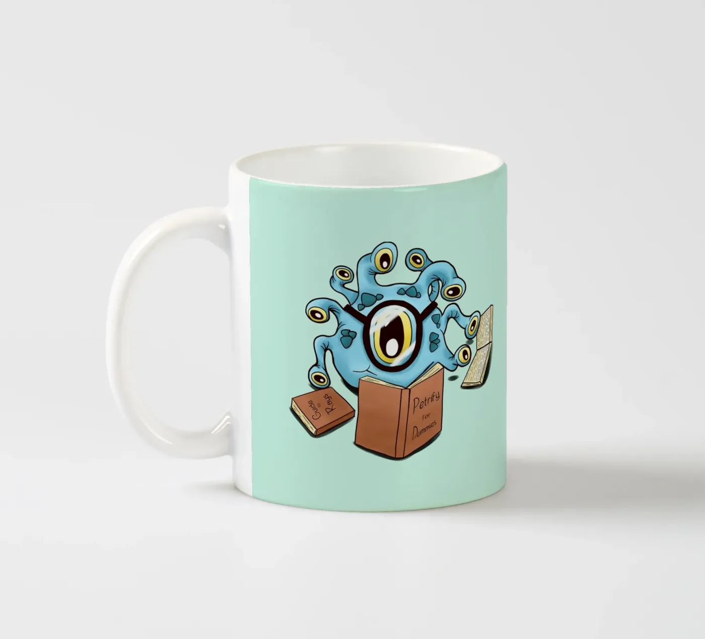 Beholder apprentice ceramic mug by Loobs