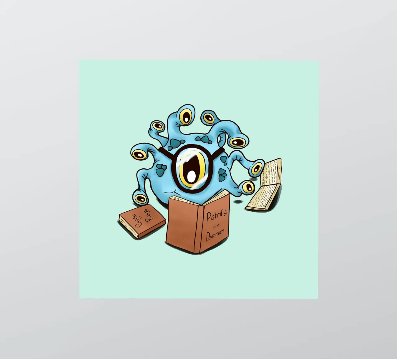 Beholder apprentice sticker by Loobs