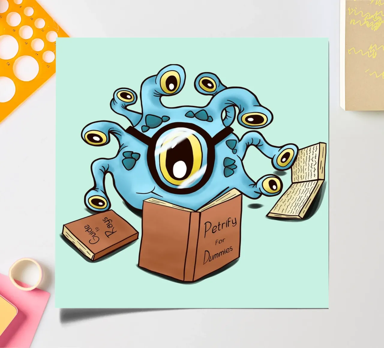 Beholder apprentice sticker sheet by Loobs