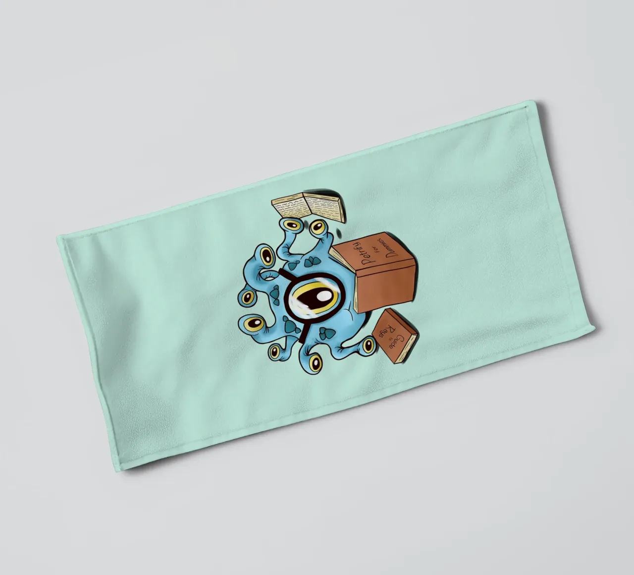 Beholder apprentice towel by Loobs