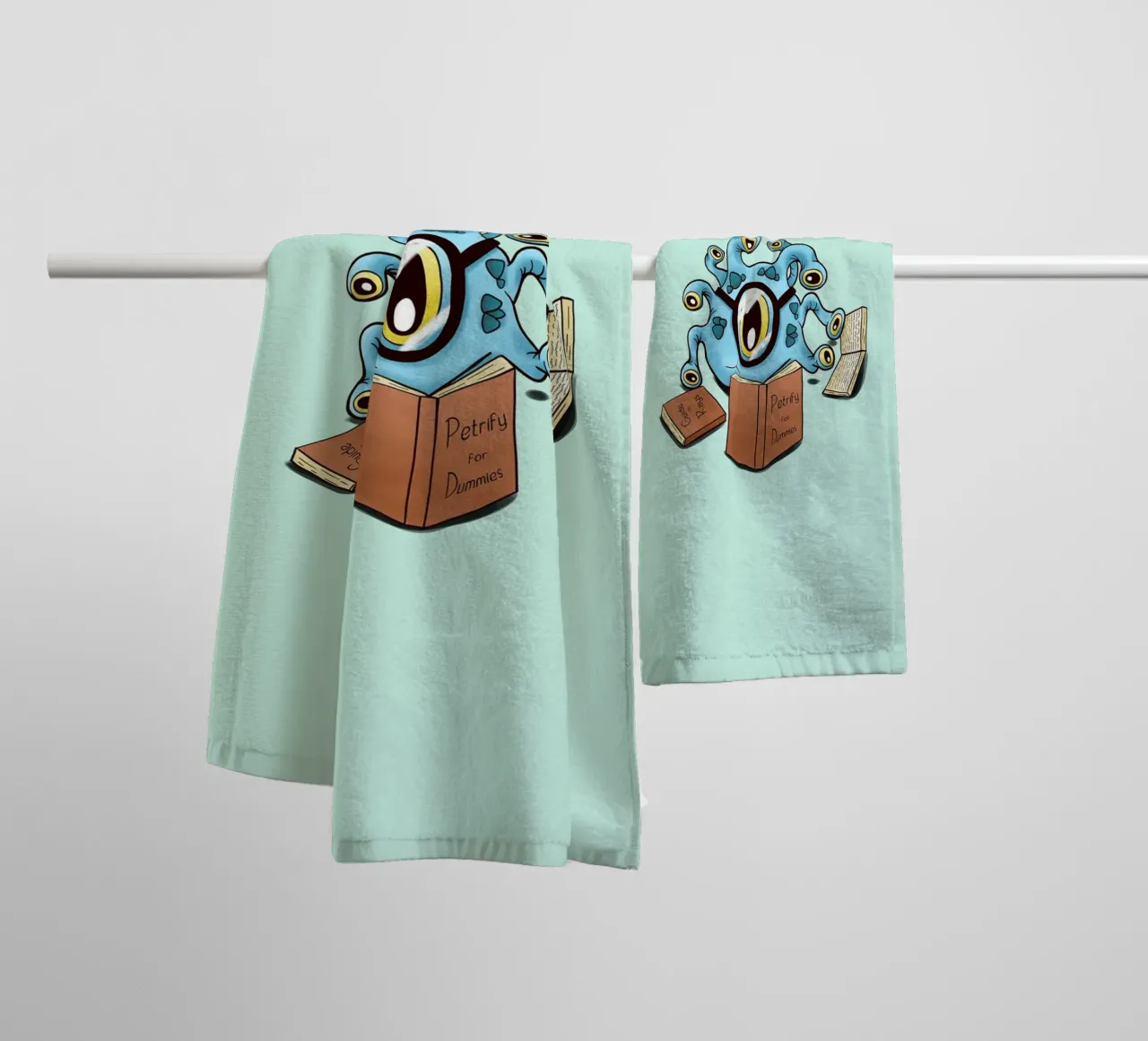 Beholder apprentice towel by Loobs